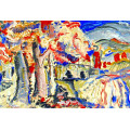 РЕПРОДУКЦИИ НА КАРТИНИ Гръцки пейзаж с дървета (1934)